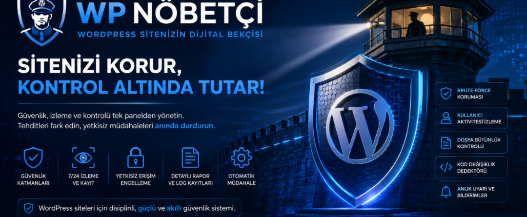 Wordpress Nöbetçi Eklentisi - Güvenlik Üst Düzey